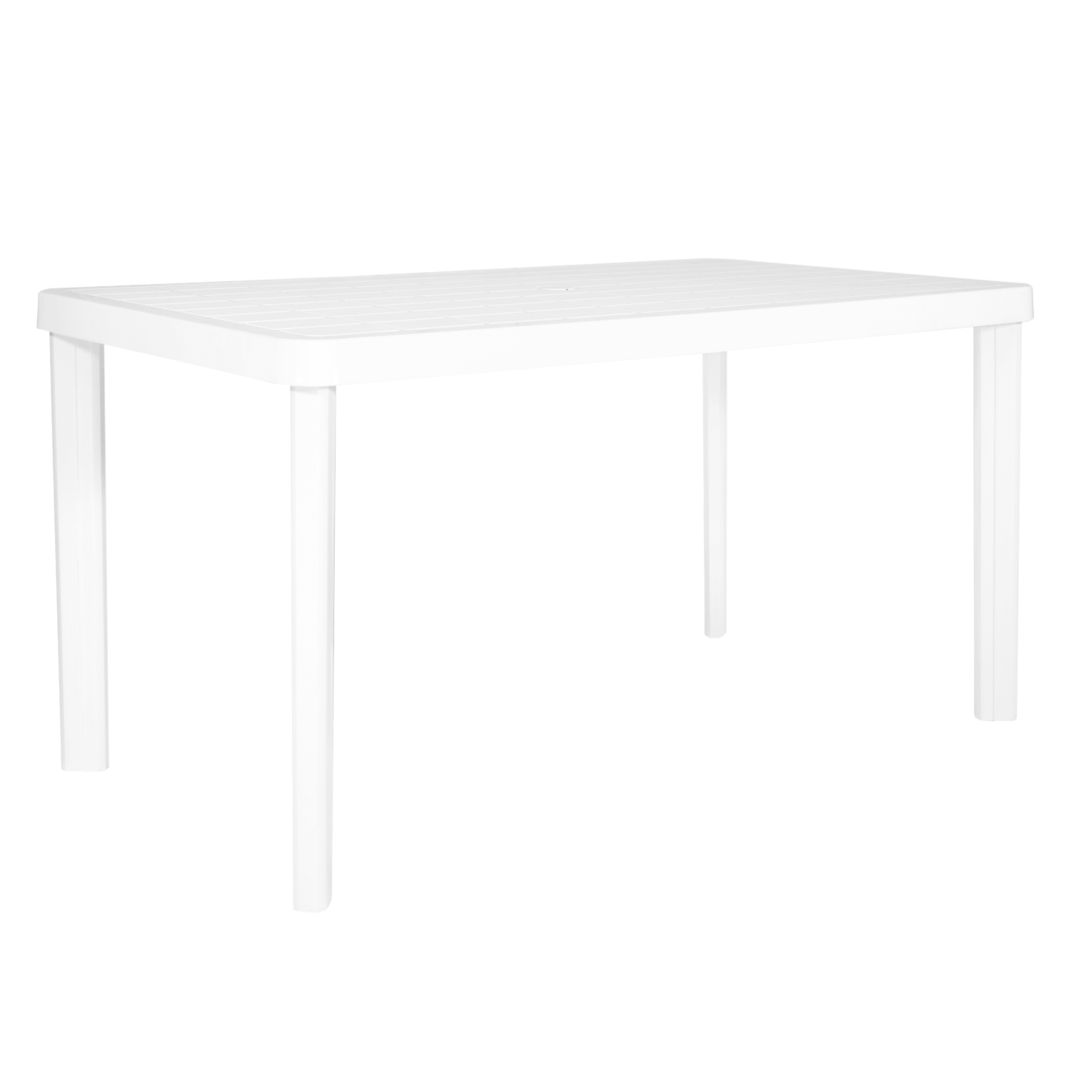 MESA DE JARDÍN GARDEN LIFE F423000 SUMATRA RECTANGULAR 140X78 BLANCA